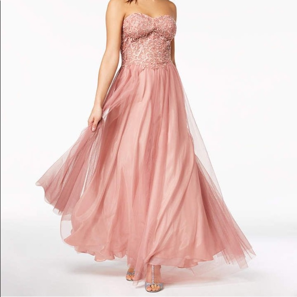 Blush Prom Dress